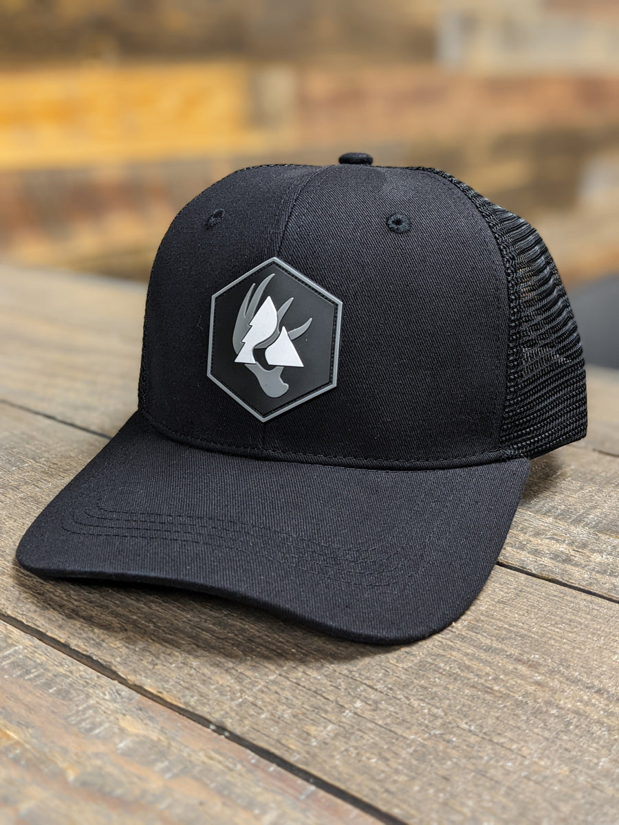 ABO Outfitters Mesh Snapback - Rubber/Black - ABO Outfitters